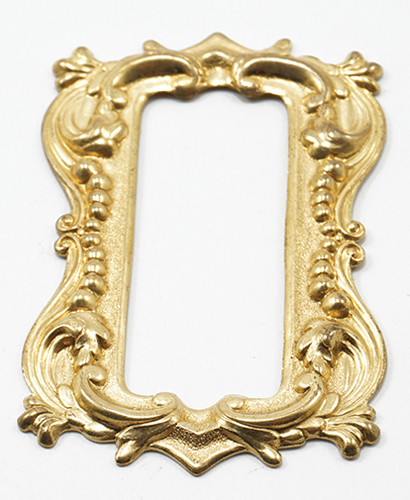 Dollhouse Miniature Brass Frame